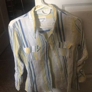 XL Olive+Oak long sleeve shirt